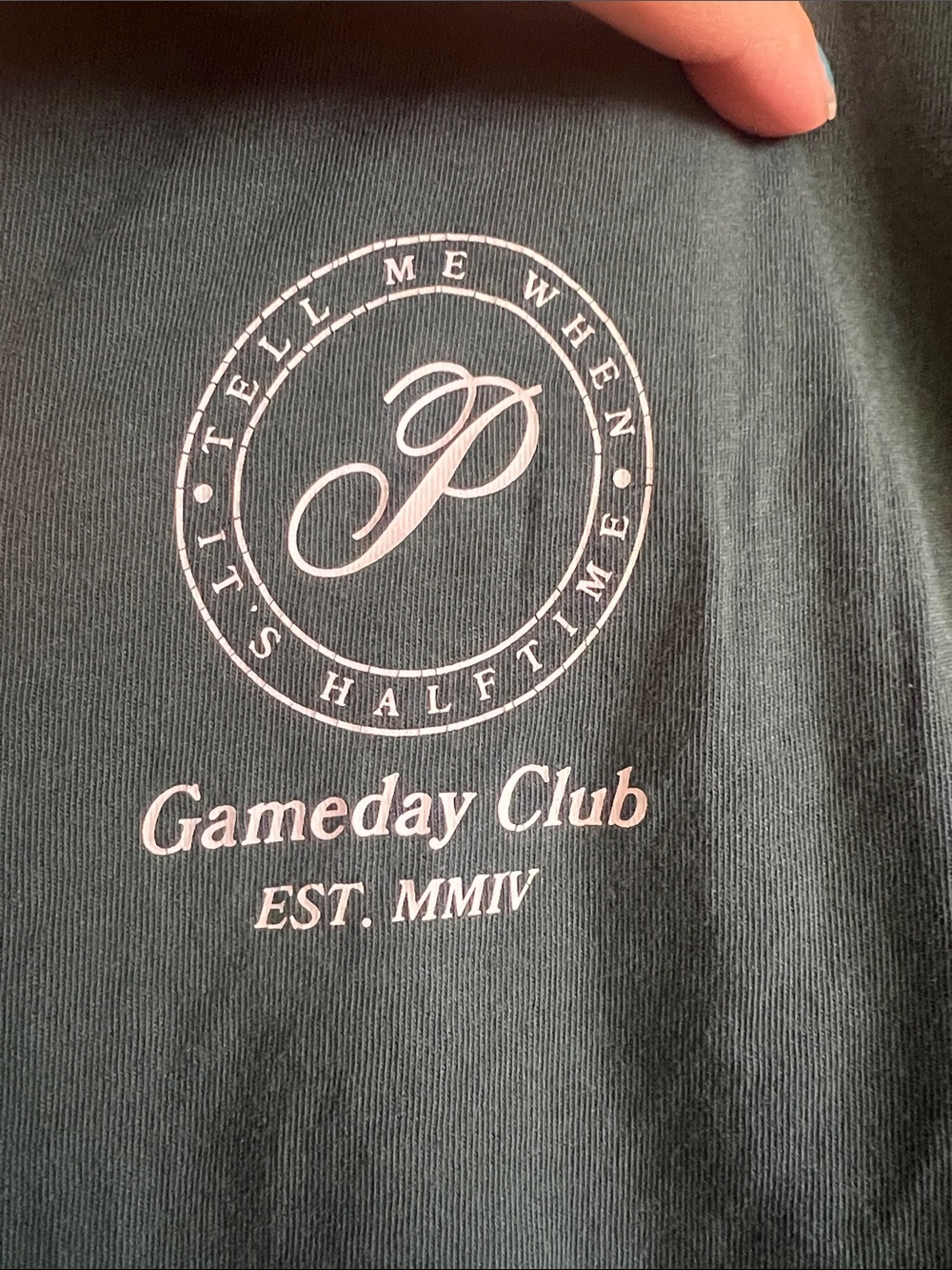 PINK vs Blue Graphic Tee & Green Logo Tee - Picture 4 of 8